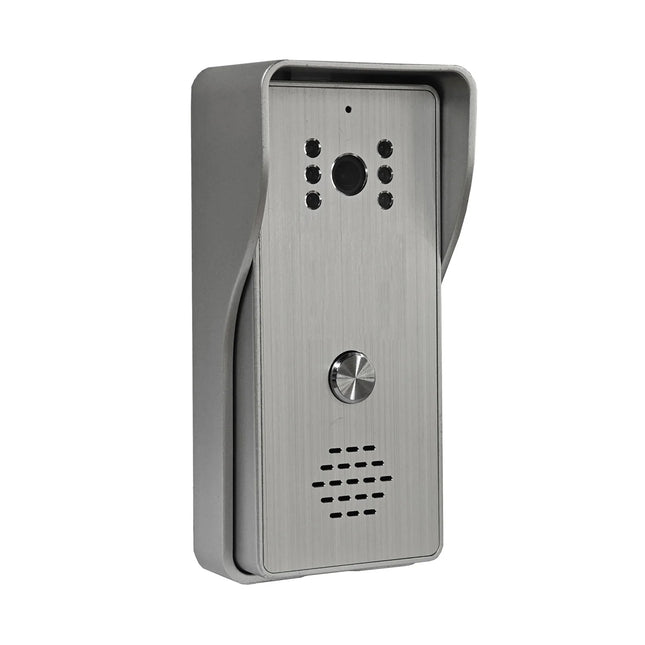 2-in-1 Video Doorbell Intercom System with 7" Monitor, IR Night Vision & Door Unlock Function