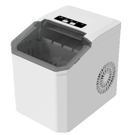 Compact Electric Ice Maker with Rapid Cycle, Self-Cleaning Function & Basket