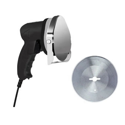 Commercial Electric Kebab Knife 80W Handheld Meat Slicer 100mm Blade Adjustable 0–8mm