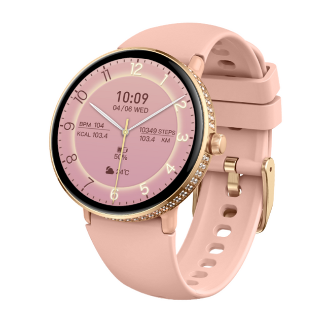 Waterproof Smart Sport Watch with Heart Rate & Blood Oxygen Monitor