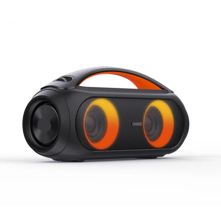 High-Performance Portable Bluetooth Speaker 80W with Deep Bass, LED Effects & Long Battery Life