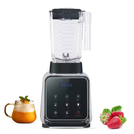 2L High-Power Commercial Smoothie Blender – 1500W Motor with Touch Control Panel