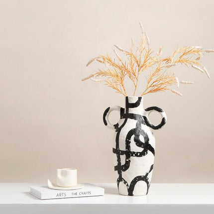 Modern Resin Sculpture for Tabletop Shelf Display