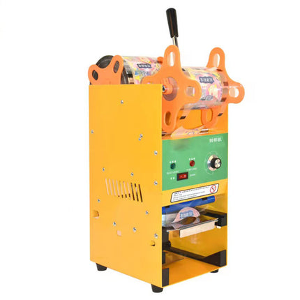 Semi Automatic Drink Cup Sealing Machine for Cafes Juice Bars and Small Businesses