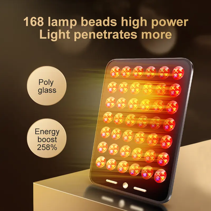 42 LED Red & Near Infrared Light Relaxation Panel 660nm 850nm Standing Wellness Light