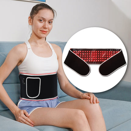 Advanced LED Red & Near-Infrared Relaxation Wrap for Targeted Muscle Recovery (660nm / 850nm)