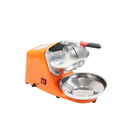Electric Stainless Steel Ice Crusher Smooth Shaved Ice Machine for Drinks