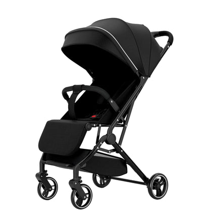 Portable 3-in-1 Pushchair Pram with Multi-Position Recline, EVA Wheels and Easy Folding Design