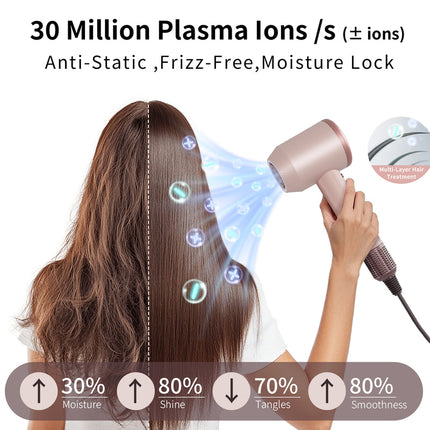 Professional 2000W Hair Dryer with Ionic Technology and Quick Dry Function