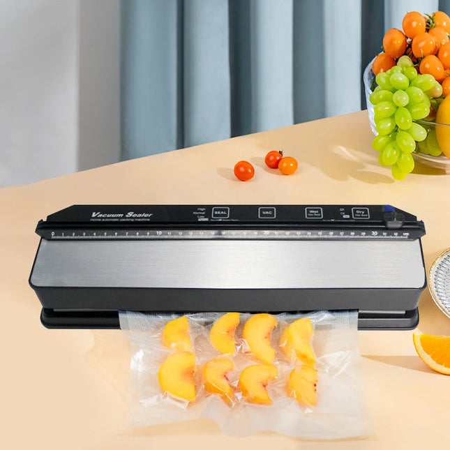 High Power Vacuum Food Sealer Machine with Dual Pump, Touch Control, Adjustable Sealing Temperature, Wide 31.5cm Sealing Bar