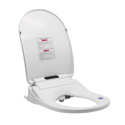 Smart U-Shape Toilet Seat with Remote Control, Bidet Function, Warm Air Dryer, Night Light
