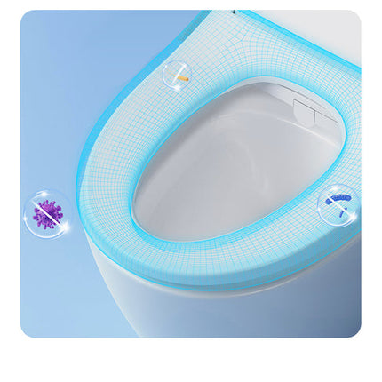 Smart Bidet Toilet Seat with Heated Seat, Auto Open/Close, Night Light, and Remote Control