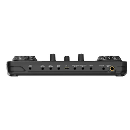 Rechargeable USB Audio Sound Card Mixer for Live Streaming, Recording & Podcasting with Bluetooth Noise Reduction