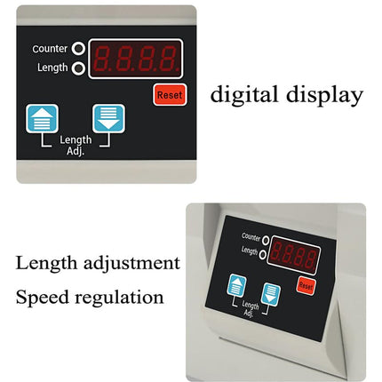Automatic Label Dispenser Digital Controls Supports 5–180mm Labels