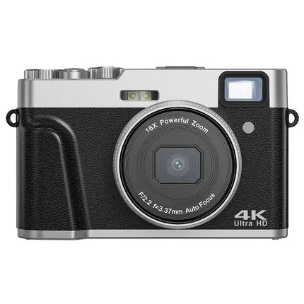Compact 4K Digital Photography Camera with 48MP Stills, 16x Zoom & 2.8” IPS Screen