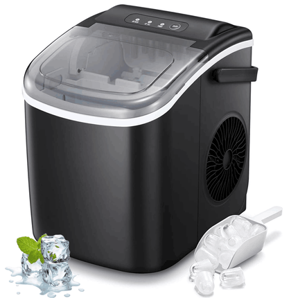 Countertop Self-Cleaning Ice Maker 15kg Daily Output for Home/Office