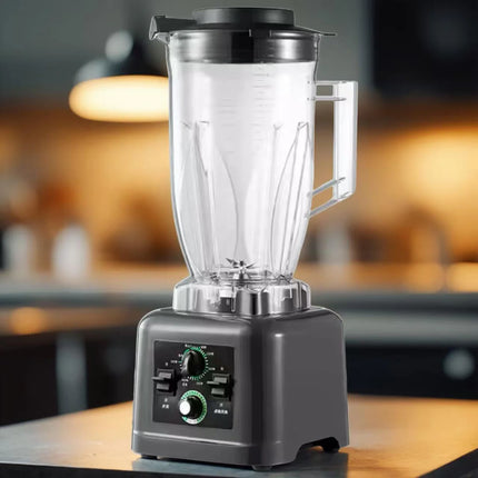 Professional 6L Heavy-Duty Blender Machine with 2200W Copper Motor & Button Controls