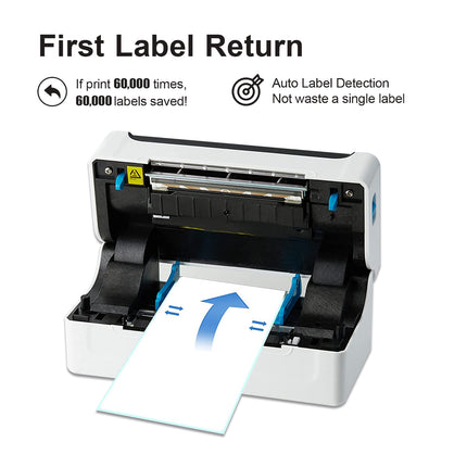Cordless Label Maker 4 Inch 150mm/s USB & Bluetooth 38-104mm Width