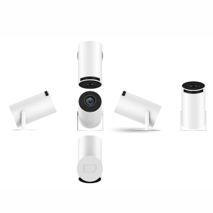 Compact Android 11 Smart Projector 720p WiFi 6 Bluetooth HD Input Portable Mini Home Cinema