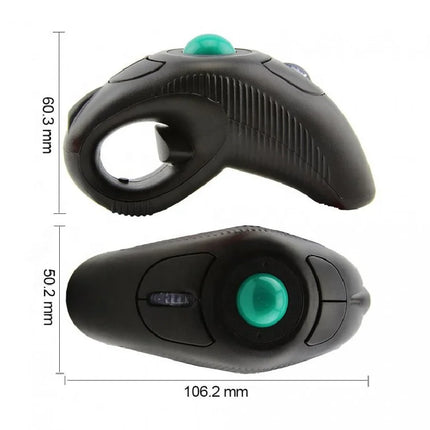 USB Wired Trackball Mouse with Ergonomic Design for PC & Notebook