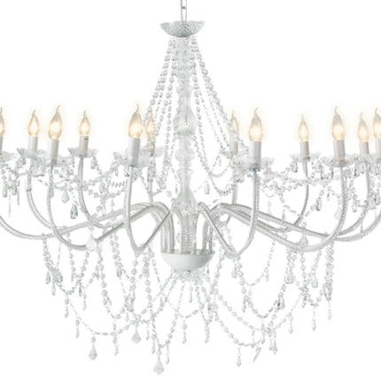 Premium 8-Arm Crystal Candle Chandelier with 12 E14 Holders for Elegant Indoor Spaces