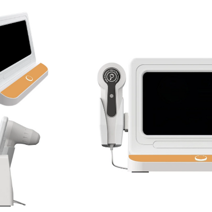 Portable 10 Inch LCD Skin and Scalp Analyzer with 50x 200x Zoom AI Detection
