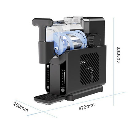 2L Slushie Maker 180W Frozen Drink Machine with One-Touch Operation and Auto Cleaning