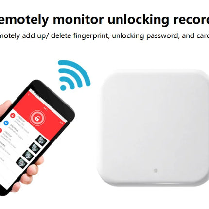 TTlock Smart Door Lock Gateway with Remote Unlock via TT Lock App
