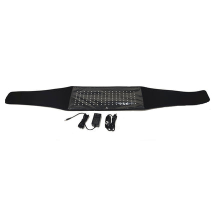 Portable Infrared Light Relaxation Belt for Muscle Relief and Recovery Black