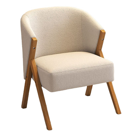 Solid Wood Dining Chair with Comfortable Velvet Seat for Living or Dining Rooms