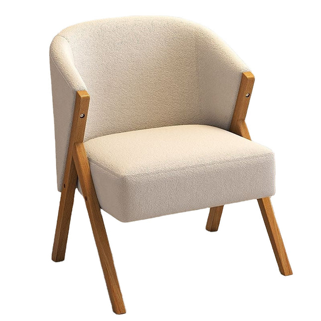 Solid Wood Dining Chair with Comfortable Velvet Seat for Living or Dining Rooms