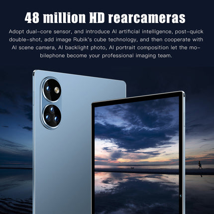 10-Inch WiFi Tablet with HD Display, Dual Cameras & 4000mAh Battery