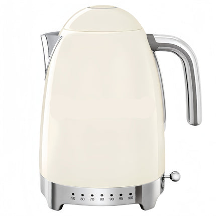 1.7L Stainless Steel Electric Kettle 2400W Fast Boil with Temperature Control and Keep Warm