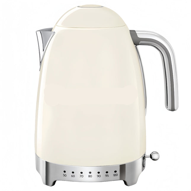 1.7L Stainless Steel Electric Kettle 2400W Fast Boil with Temperature Control and Keep Warm