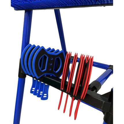 Portable Backyard Axe & Dart Practice Target Board (Heavy-Duty PP, 65cm)