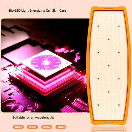216 LED Red Light Relaxation Mask with LCD Display Portable Infrared Facial and Body Device