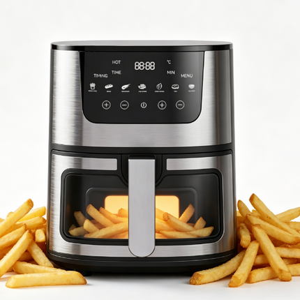 15L Large Capacity Air Fryer Oven with 1500W Rapid Heat Technology