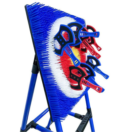 Portable Backyard Axe & Dart Practice Target Board (Heavy-Duty PP, 65cm)
