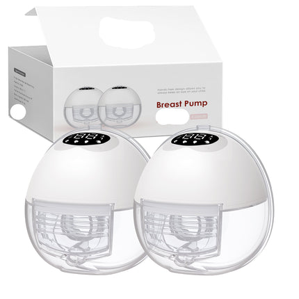 Portable Double Electric Breast Pump Wearable Hands Free Milk Collection Device