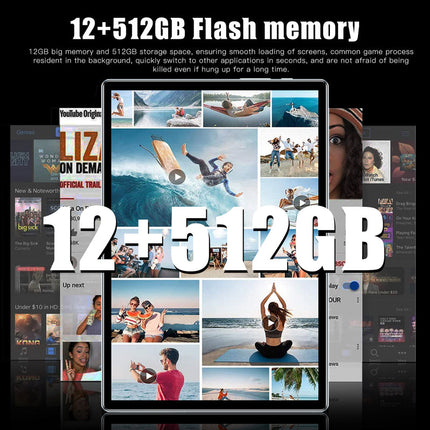 10-Inch WiFi Tablet with HD Display, Dual Cameras & 4000mAh Battery