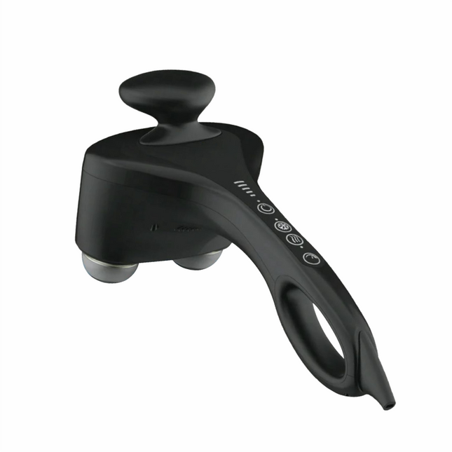 Hot and Cold Relaxation Massage Gun Dual Head Design with Brushless Motor and 5 Speed Settings