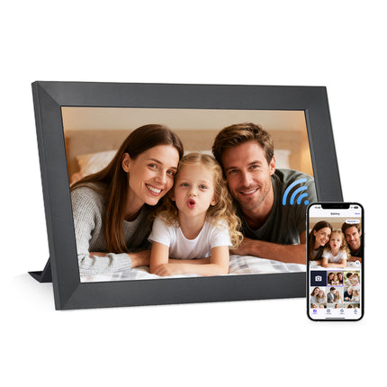 10.1 Inch IPS Touch Screen WiFi Digital Picture Frame 32GB Auto Rotate HD Display