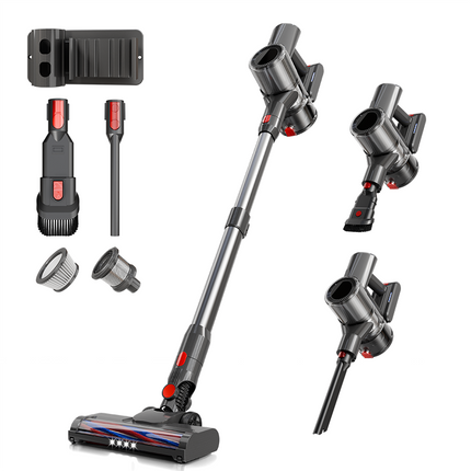 Portable Stick Vacuum Cleaner 25KPa Powerful Suction 3-Speed Lightweight Design for Daily Cleaning