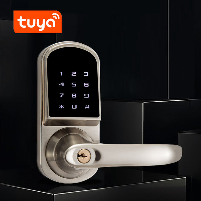 TUYA Bluetooth Smart Door Lock with Digital Keypad for Wood and Aluminium Doors