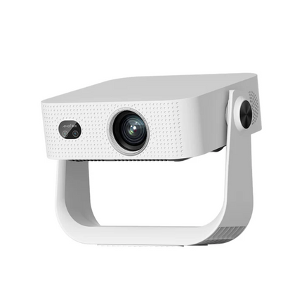 Compact 1080P LCD Home Projector with Android 12 and Built-in Speakers