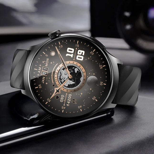 Waterproof Smart Watch with 1.56" Touch Screen, P67 Rating & Long Battery Life