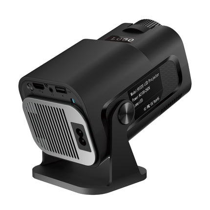 Compact Android Smart Projector 720p WiFi6 Bluetooth50 for Home Cinema