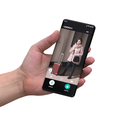 Tuya Smart Door Lock with 3D Face Recognition Indoor Display and Multiple Unlock Methods