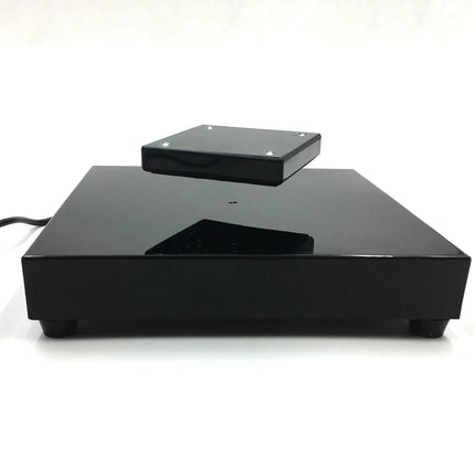 LED Illuminated Magnetic Levitation Display Stand Wireless Rotating Platform for Jewelry Watches and Collectibles
