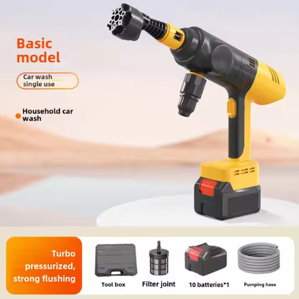 Cordless 4-in-1 Car Cleaning Kit with Vacuum, Blower & Air Pump